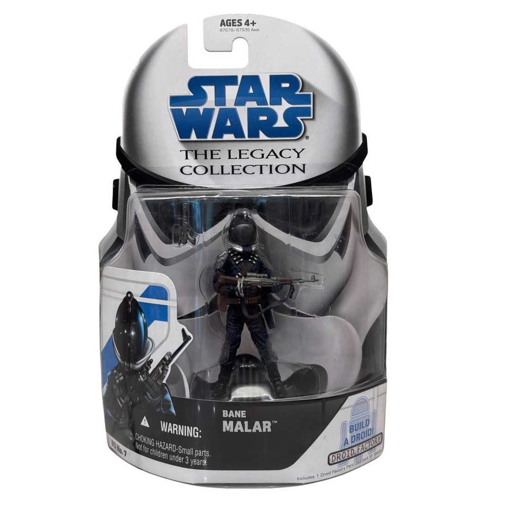 Star Wars The Legacy Collection Bane Malar BD7 Action Figure Droid Factory R7-Z0